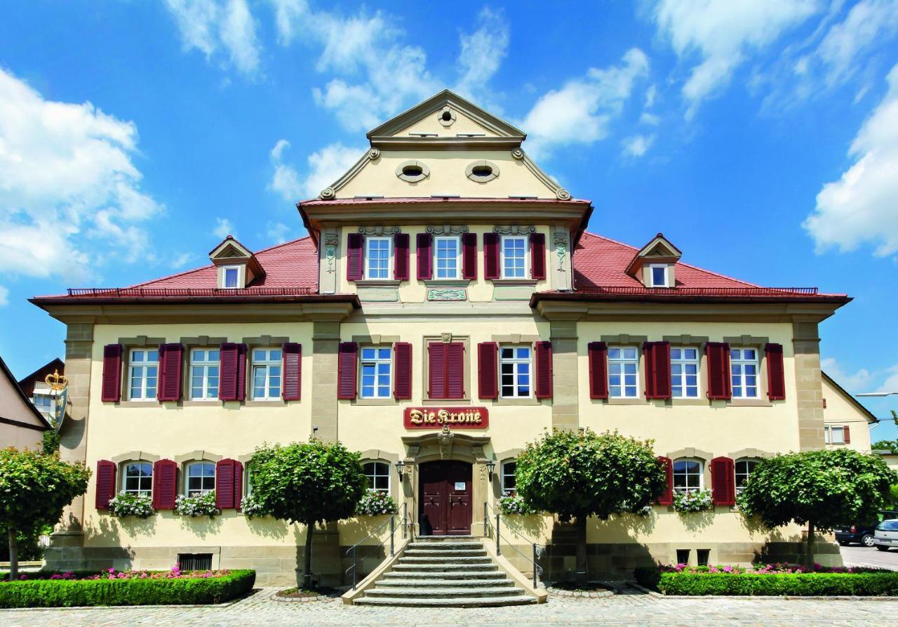 Gasthof Die Krone Schwäbisch Hall Exterior foto